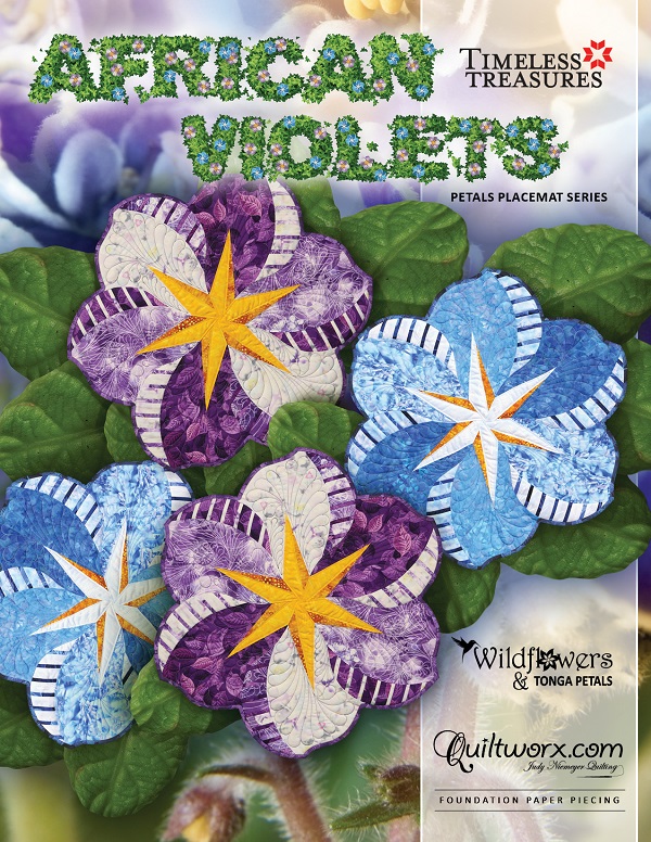 African Violets Petals Placemats