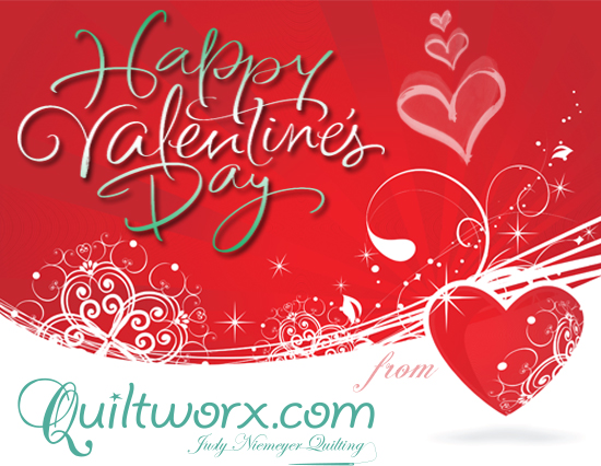 Happy Valentines Day from Quiltworx.com