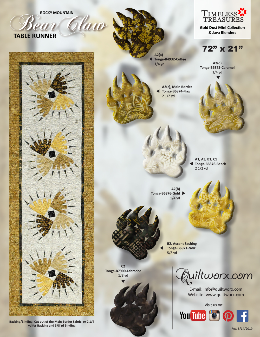 RMBC-Table-Runner-Gold-Dust-1pg-KS