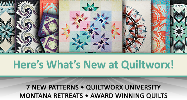 Here's what's new at Quiltworx for December 2019.