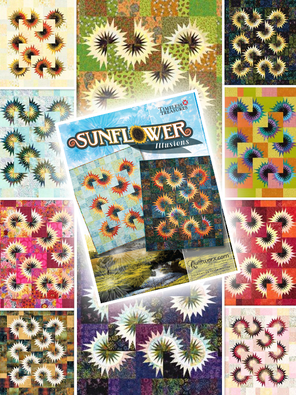Free pattern with the purchase of a Sunflower Illusions Kit