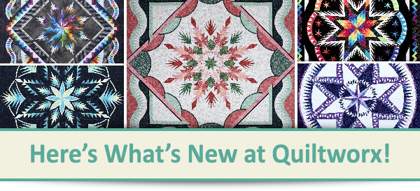 Here's what's new at Quiltworx for March 2023.