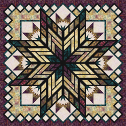 Cinnamon Sticks Wall 68" Square Island Batik: Assorted Collections