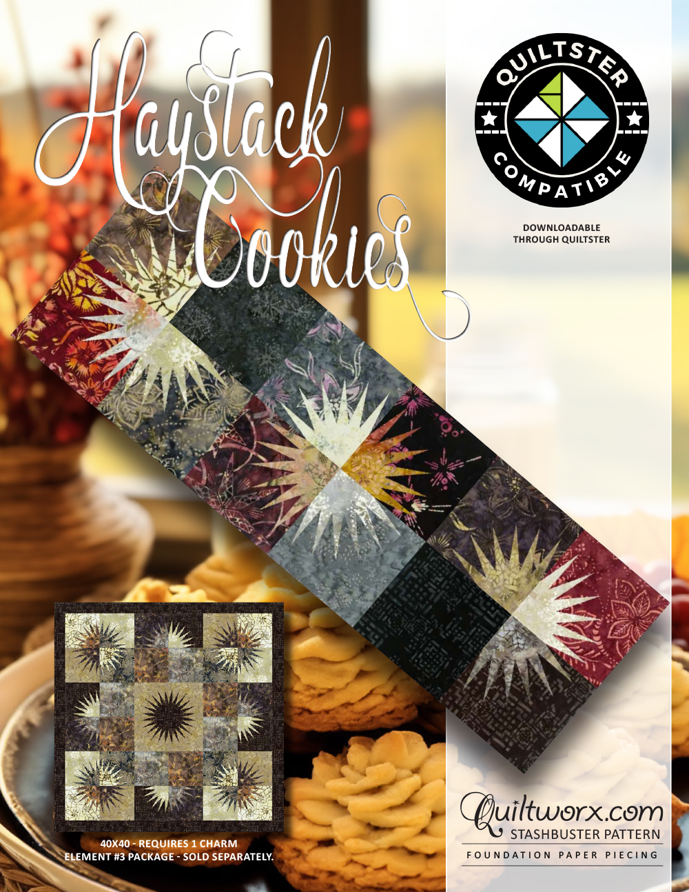 Haystack Cookies Pattern