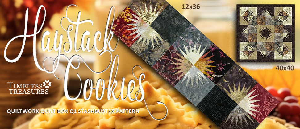 Haystack Cookies - 2024 Q1 Stash Buster Pattern