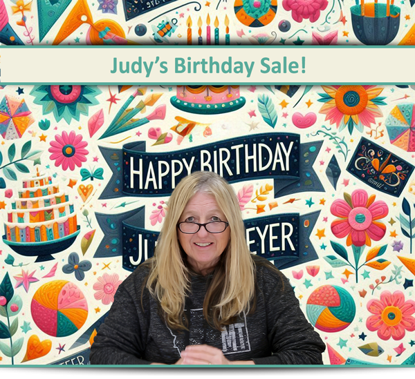 Judy's Birthday Sale