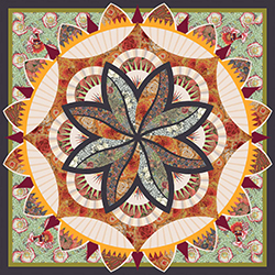 Cinnamon and Sage • 100" Square Free Spirit: Vintage and Assorted Kaffe Collections