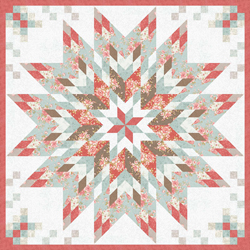 Poetic Romance • 68" Square Moda: Muse