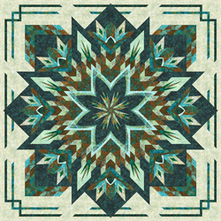 Bayside Echo • 96" Square Kaufman: Artisan Batiks Beachcomers
