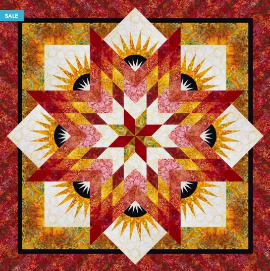 Summer Solstice Riley Blake • 60x60 This is the last chance to snag a kit for this cover sheet colorway, and it's 20% Off! Sale: $115.20 ($128.00) Fabric Only Sale: $124.00 ($155.00) Kit with Replacement Papers. Sale: $143.20 ($179.00) Kit with Pattern 