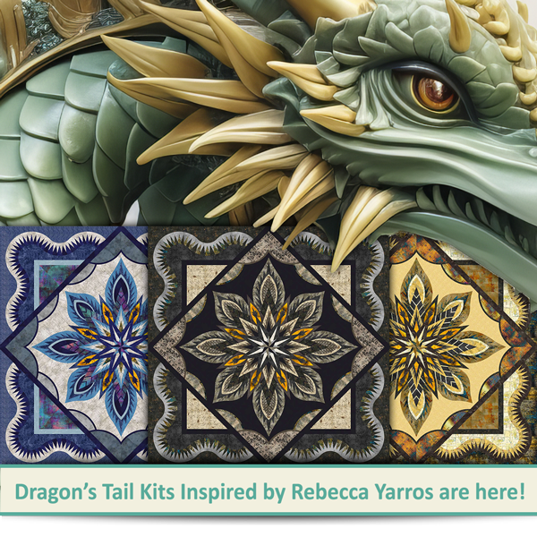 Dragon's Tail Kits Inspired by Rebecca Yarros are here!