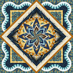 Pirate's Cove King • 118" Square Riley Blake: Sunken Treasure