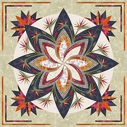 Butterfly Haven • 68" Square Free Spirit: Assorted Tim Holtz Collections