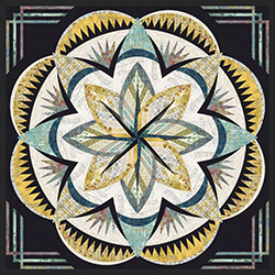 Vintage Petals • 68" Square Free Spirit: Tim Holtz Assorted Collections