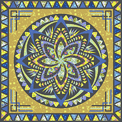 Seafoam Star • 80" Square Free Spirit: Tula Pink Assorted Collections