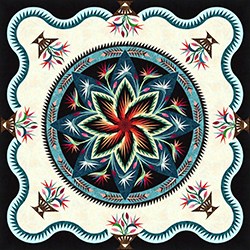 Paradise in Blooms (The Original) • 99" Square Assorted Collections