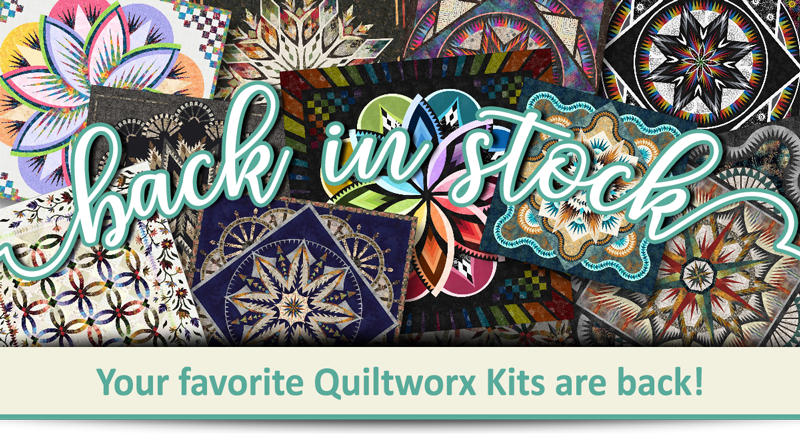 Your favorite Quiltworx Kits are Back in Stock!