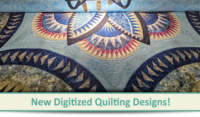 New Digitized Quilting Designs!