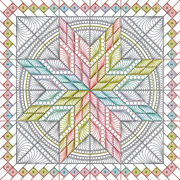 Popstar Quilting Design Animation